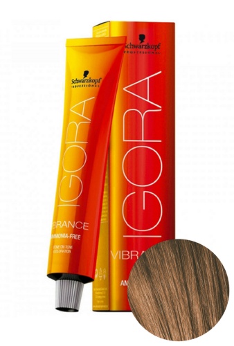 Крем-краситель 6-55 "Темный Русый Золотистый Экстра" без аммиака / Schwarzkopf Igora Vibrance, 60 мл