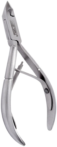 Кусачки маникюрные для кожи АТ-836 D / Silver Star CLASSIC, 5 мм