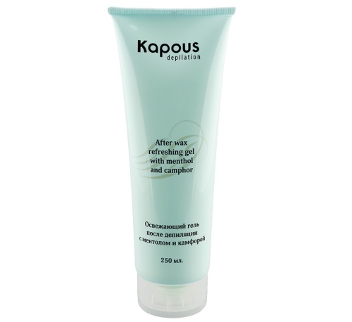 Гель освежающий после депиляции с ментолом и камфорой / Kapous Professional, 250 мл