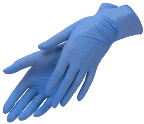 Перчатки нитриловые, размер S / Planet Nails, 100 штук 