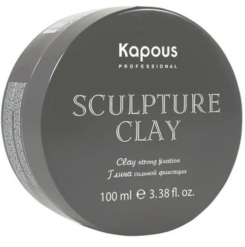Глина для укладки волос нормальной фиксации Sculpture Clay / Kapous Professional, 100 мл 