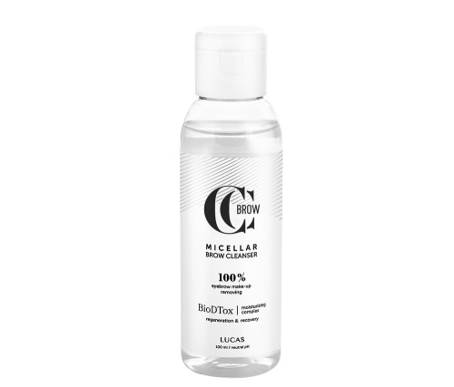Вода мицеллярная  для бровей / CC Brow Mictllar Brow clianser, 100 мл