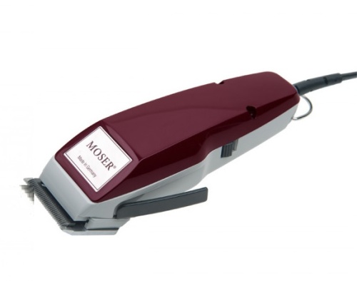 Машинка для стрижки, бордовая / MOSER 