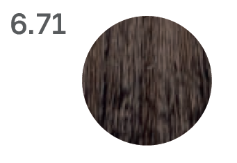 Крем-краска 6.71 Русый коричнево-пепельный / INFINITY Concept, 100 мл