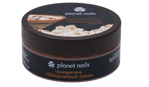 Скраб для тела "Шоколадный пунш" / Planet Nails, 170 г