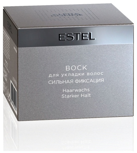 Воск для укладки волос сильная фиксация / ESTEL ALPHA HOMME, 65 мл