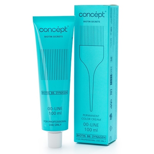 Крем-краска для волос 7.00 интенсивный светло-русый / Concept Biotin Secret, 100 мл
