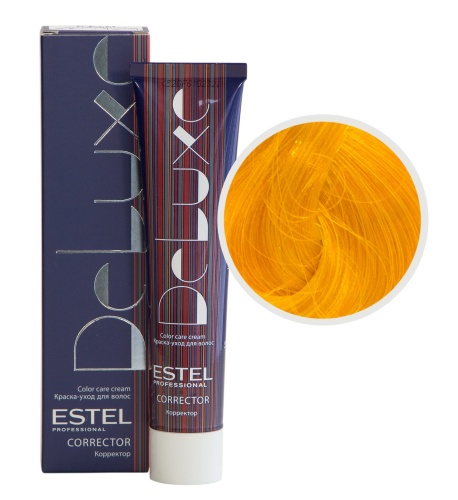 Крем-краска 0/33 De Luxe Желтый / ESTEL De Luxe, 60 мл 