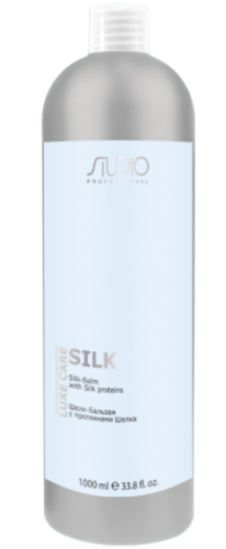 Шелк-Бальзам с протеинами шелка / Kapous Professional Studio Luxe Care, 1000 мл 