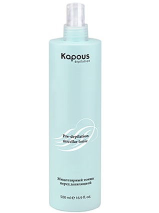 Мицеллярный тоник перед депиляцией / Kapous, 500 мл