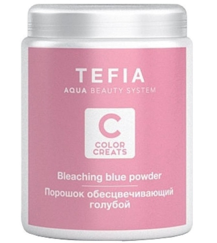 Порошок обесцвечивающий голубой / Tefia Bleaching Blue Powder, 500 г