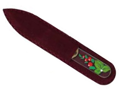 Пилка Богемия двусторонняя с просзачным рисунком / Solinger Bohemia, 9 см 