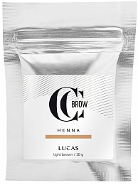 Хна для бровей в саше светло-коричневый / CC Brow light brown, 10 гр