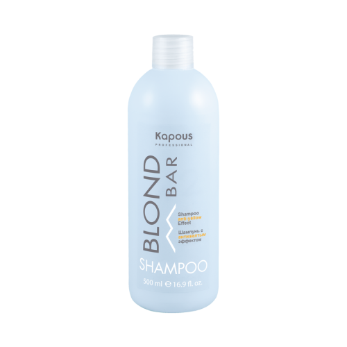 Шампунь с антижелтым эффектом / Kapous Professional "Blond Bar", 500 мл 