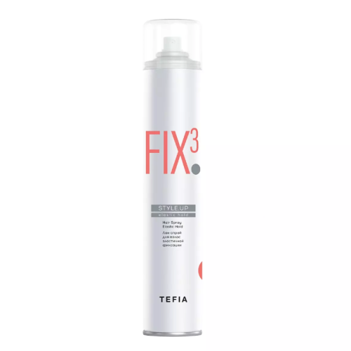 Лак-спрей для волос эластичной фиксации / Tefia STYLE.UP, 450 мл