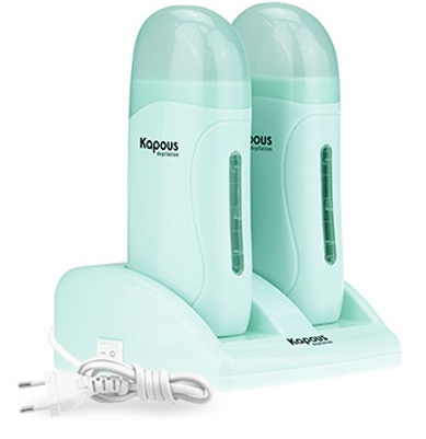 Воскоплав электрический двойной с базой для разогрева 2*100 / Kapous