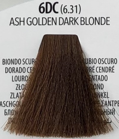 Крем-краска 6DC 6.31 Блондин тёмный золото/пепельный / Screen Purease, 100 мл