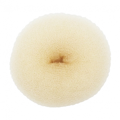 Валик для прически сетка блонд / Melon Pro, 18 см 