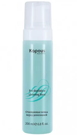 Пенка очищающая перед депиляцией  / Kapous, 200 мл