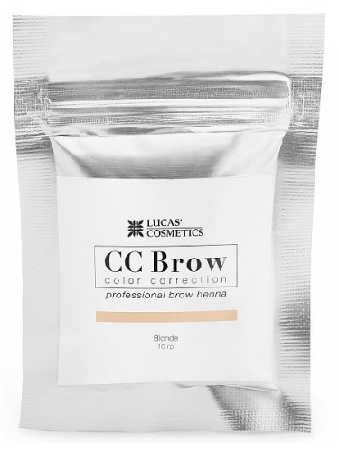 Хна для бровей в саше русый / CC Brow blonde, 10 гр