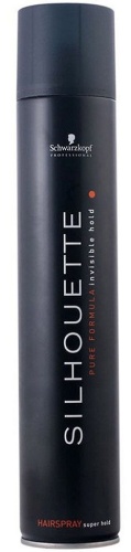 Лак для волос Безупречный ультрасильной фиксации / Schwarzkopf Professional Silhouette, 500 мл