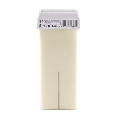 Воск жирорастворимый с ароматом "Молоко" в картридже / Kapous, 100 мл 