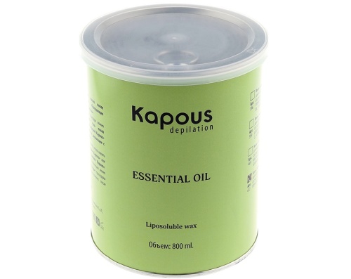 Воск жирорастворимый с эфирным маслом Корицы в банке / Kapous Professional, 800 мл