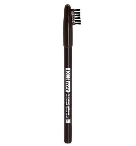 Карандаш контурный для бровей brow pencil / СС Brow цвет 03 темно-коричневый