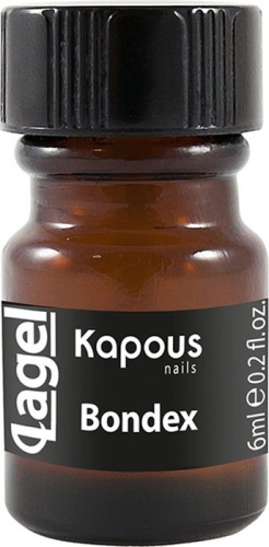 Покрытие грунтовочное бескислотное / Kapous Nails Bondex, 6 мл 