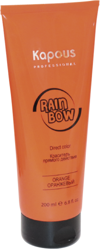 Краситель прямого действия "Оранжевый" / Kapous Professional Rainbow, 200 мл 
