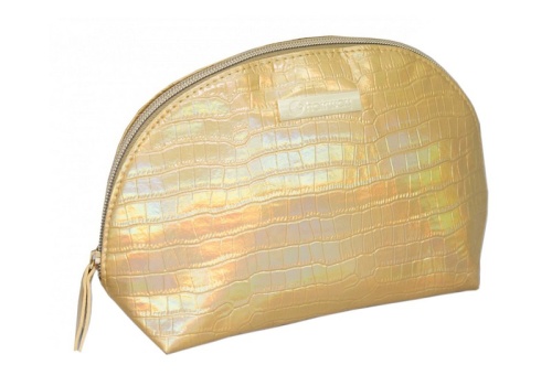 Косметичка компактная Harizma / Hairway Gold, 21*8*15 см