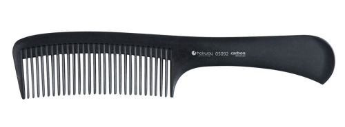 Расческа-гребень с ручкой карбоновая / Hairway Carbon Advanced, 22,5 см 