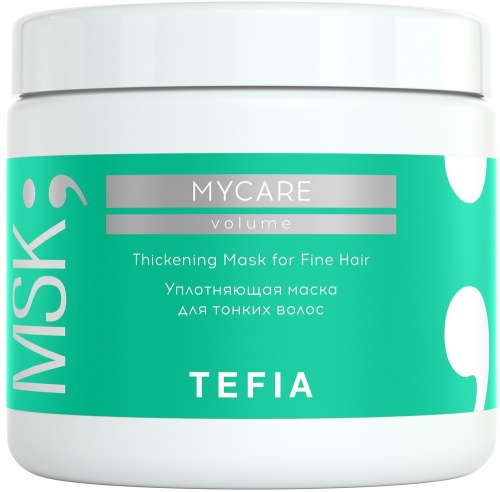 Маска уплотняющая для тонких волос / Tefia MYCARE, 500 мл