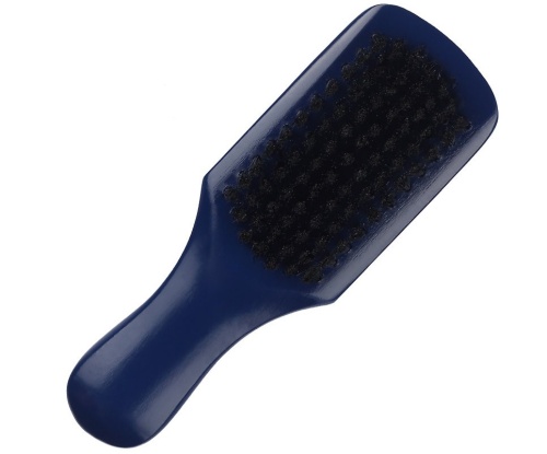 Щетка массажная на деревянной основе, натуральная щетинка 7-рядная 152 мм / MelonPro