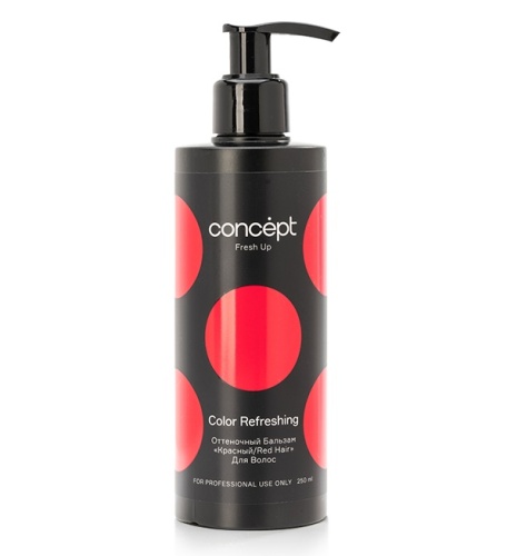 Бальзам оттеночный красный / Concept, 250 мл
