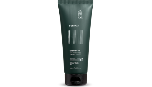 Гель скульптурирующий для волос экстрасильной фиксации / Screen For Man Sculpting Gel, 200 мл