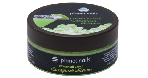 Скраб для тела "Сахарный абсент" / Planet Nails, 170 г