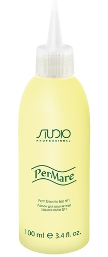 Лосьон для химической завивки волос PerMare №1 / Kapous Studio, 100 мл 
