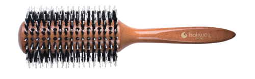 Брашинг Glossy Wood 74 мм деревянная / Hairway 