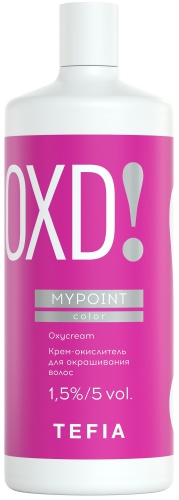 Крем-окислитель для окрашивания волос 1,5% / Tefia MYPOINT, 900мл