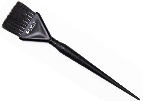 Кисть для окрашивания волос черная / Hairway, 45 мм