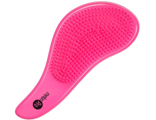 Щетка массажная распутывающая (розовая) / MelonPro