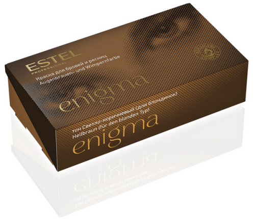 Краска для бровей и ресниц тон светло-коричневый / ESTEL ENIGMA, 40 мл 