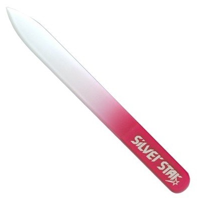 Пилка стеклянная, цветная / Silver Star АТ-205, 12 см 