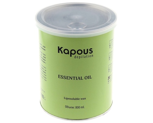 Воск жирорастворимый с эфирным маслом Аниса в банке / Kapous Depilation, 800 мл 