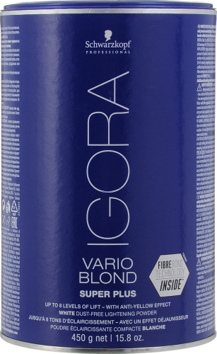 Порошок Блонд Супер Плюс / Schwarzkopf Igora Vario Blond Super, 450гр