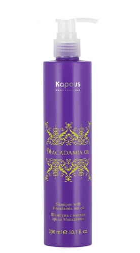 Шампунь с маслом ореха макадамии / Kapous Professional "Macadamia Oil", 300 мл 
