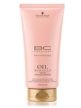 Шампунь для кожи головы и волос / Schwarzkopf Oil Miracle Rose Oil Shampoo, 200 мл
