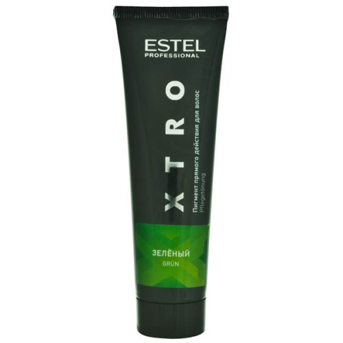 Пигмент прямого действия для волос "Зеленый" / Estel Professional XTRO, 100 мл