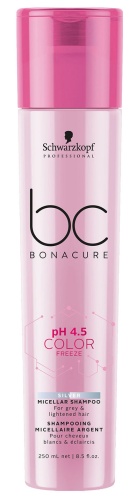 Шампунь нейтрализующий / Schwarzkopf Professional ВС Color Freeze PH 4.5, 250 мл 